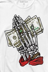 Money My Pocket Uzun Kollu Tişört Baskılı T-Shirt - Thumbnail