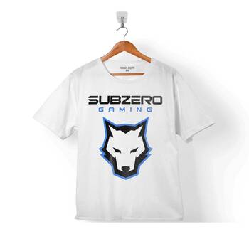 MORTAL KOMBAT SUB ZERO GAME WOLF LOGO ÇOCUK TİŞÖRT