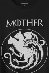 Mother Of Cats Mom Kedi Annesi Hayvansever Veteriner Mommy Baskılı Tişört Unisex T-Shirt - Thumbnail