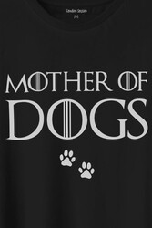 Mother Of Dog Mam Köpek Babası Hayvansever Veteriner Baskılı Tişört Unisex T-Shirt - Thumbnail