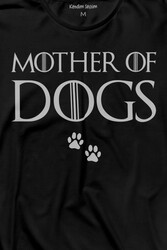 Mother Of Dog Mam Köpek Babası Hayvansever Veteriner Uzun Kollu Tişört Baskılı T-Shirt - Thumbnail