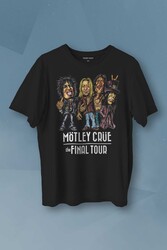 Mötley Crüe Heavy Metal The Final Tour Baskılı Tişört Unisex T-shirt - Thumbnail