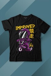 Motor Bike Kide Motocross Improved Japanese Japonca Baskılı Tişört Çocuk T-shirt - Thumbnail