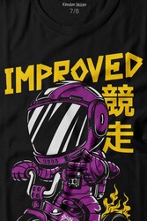 Motor Bike Kide Motocross Improved Japanese Japonca Baskılı Tişört Çocuk T-shirt - Thumbnail