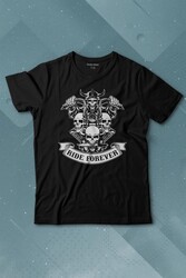 Motorcycle Skull Ride Forever Motosiklet Baskılı Tişört Çocuk T-shirt - Thumbnail