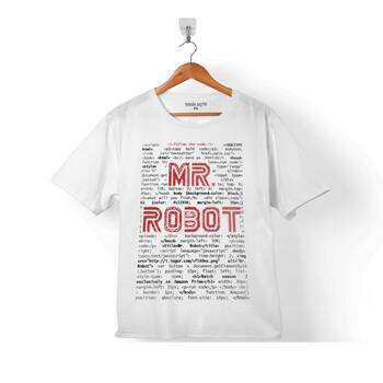 MR. MR ROBOT WHO IS FSOCIETY CODE BEN ROBOT ÇOCUK TİŞÖRT