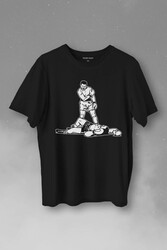 Muhammed Ali Sonny Liston Ağır Siklet Boks Nakavt Boxing Baskılı Tişört Unisex T-Shirt - Thumbnail