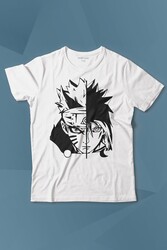 NARUTO AND SASUKE UZUMAKI UCHIHA DECAL ÇOCUK TİŞÖRT - Thumbnail