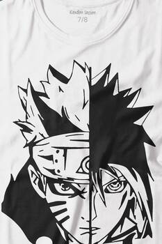 NARUTO AND SASUKE UZUMAKI UCHIHA DECAL ÇOCUK TİŞÖRT