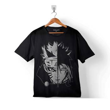 NARUTO AND SASUKE UZUMAKI UCHIHA DECAL ÇOCUK TİŞÖRT