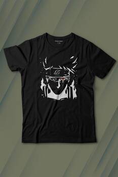 Naruto Kakashi Anime Dizi Baskılı Tişört Çocuk T-shirt