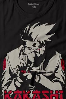 NARUTO KAKASHI ANIME MANGA ÇOCUK TİŞÖRT Naruto Tshirt