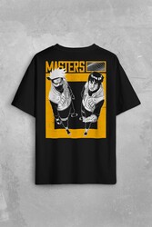 Naruto Kakashi Masters Anime Dizi Ustalar Japonca Sırt Ön Baskılı Oversize Tişört Unisex T-Shirt - Thumbnail