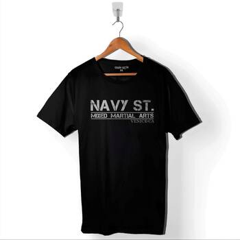 Navy St. Kingdom 2014 Mma .Pnggym Baskılı Tişört Unisex T-Shirt