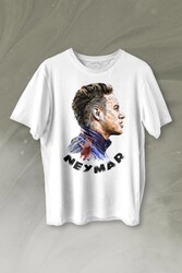 Neymar Jr 10 Psg Baskılı Tişört Unisex T-shirt - Thumbnail