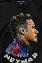 Neymar Jr 10 Psg Uzun Kollu Tişört Baskılı T-Shirt - Thumbnail