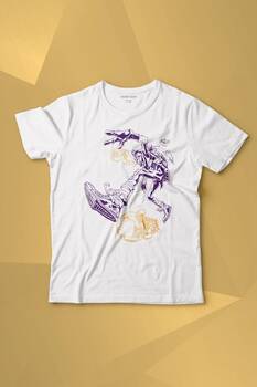 Ninja Kaplumbağa Kaykay TMNT Skate Sokak Baskılı Tişört Çocuk T-shirt