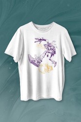 Ninja Kaplumbağa Kaykay TMNT Skate Sokak Baskılı Tişört Unisex T-shirt - Thumbnail