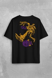 Ninja Kaplumbağa Kaykay Tmnt Skate Sokak Sırt Ön Baskılı Oversize Tişört Unisex T-Shirt - Thumbnail