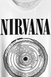 Nirvana Bleach Albüms Rock Music Circle Plak Baskılı Tişört Unisex T-shirt - Thumbnail