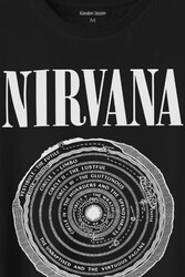 Nirvana Bleach Albüms Rock Music Circle Plak Baskılı Tişört Unisex T-Shirt - Thumbnail