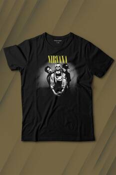 Nirvana Grunge Punk Rock 90S 90Lar Kurt Cobain Müzik Baskılı Tişört Çocuk T-shirt