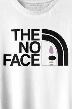 No Face Spirited Away The North Face Baskılı Tişört Unisex T-shirt