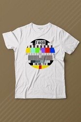 No Signal Teletex Nostalji Tv Baskılı Tişört Çocuk T-shirt - Thumbnail