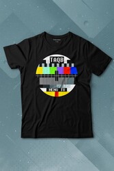 No Signal Teletex Nostalji Tv Baskılı Tişört Çocuk T-shirt - Thumbnail