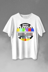 No Signal Teletex Nostalji Tv Baskılı Tişört Unisex T-shirt - Thumbnail