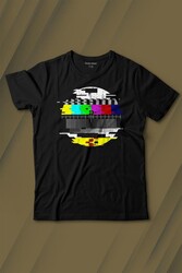 No Signal Teletex Nostalji Tv Tele Tex Baskılı Tişört Çocuk T-shirt - Thumbnail