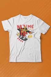 No Time To Waste Skate Kaykay Urban Streetwear Baskılı Tişört Çocuk T-shirt - Thumbnail