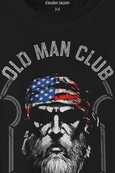 Old Man Club 1967 Baskılı Tişört Unisex T-shirt - Thumbnail