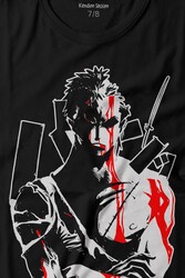 One Piece Roronoa Zoro Poster Baskılı Tişört Çocuk T-shirt - Thumbnail