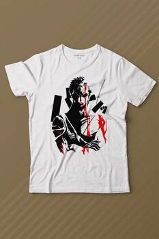 One Piece Roronoa Zoro Poster Baskılı Tişört Çocuk T-shirt