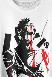 One Piece Roronoa Zoro Poster Baskılı Tişört Unisex T-shirt - Thumbnail