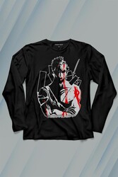 One Piece Roronoa Zoro Poster Uzun Kollu Tişört Baskılı T-Shirt - Thumbnail