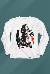 One Piece Roronoa Zoro Poster Uzun Kollu Tişört Baskılı T-Shirt - Thumbnail