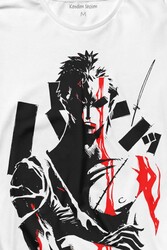 One Piece Roronoa Zoro Poster Uzun Kollu Tişört Baskılı T-Shirt - Thumbnail