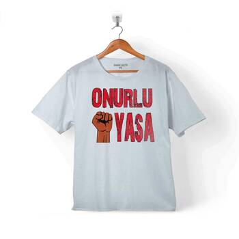 ONURLU YAŞA 1 MAYIS İŞÇİ BAYRAMI EYLEM DİRENİŞ ÇOCUK TİŞÖRT