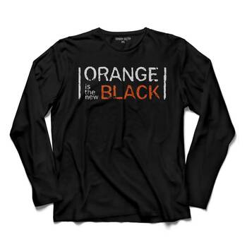 ORANGE IS THE NEW BLACK LOGO TV DİZİSİ 2 UZUN KOLLU TİŞÖRT