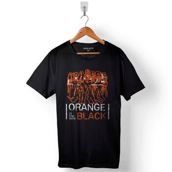 Orange Is The New Black Logo Tv Dizisi Baskılı Tişört Unisex T-Shirt