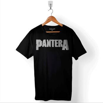 Pantera Groove Heavy Metal Logo Baskılı Tişört Unisex T-Shirt