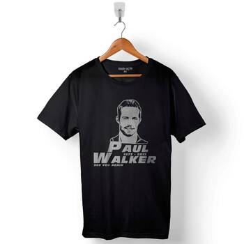 Paul Walker 1973 2013 See You Again Hızlı Ve Öfkeli Baskılı Tişört Unisex T-Shirt