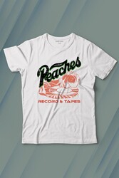 Peaches And Records Grunge Type Baskılı Tişört Çocuk T-shirt - Thumbnail