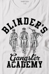 Peaky Blinders Gangster Academy Dizi Baskılı Tişört Çocuk T-shirt - Thumbnail