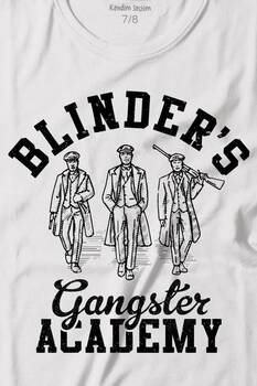 Peaky Blinders Gangster Academy Dizi Baskılı Tişört Çocuk T-shirt