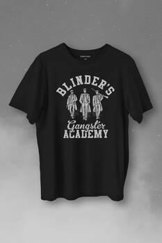 Peaky Blinders Gangster Academy Dizi Baskılı Tişört Unisex T-Shirt