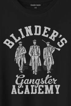 Peaky Blinders Gangster Academy Dizi Baskılı Tişört Unisex T-Shirt