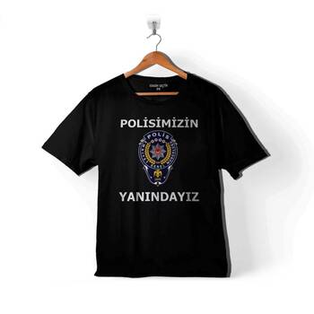 POLİSİMİZİN ASKERİMİZİN ORDUMUZUN YANINDAYIZ ÇOCUK TİŞÖRT